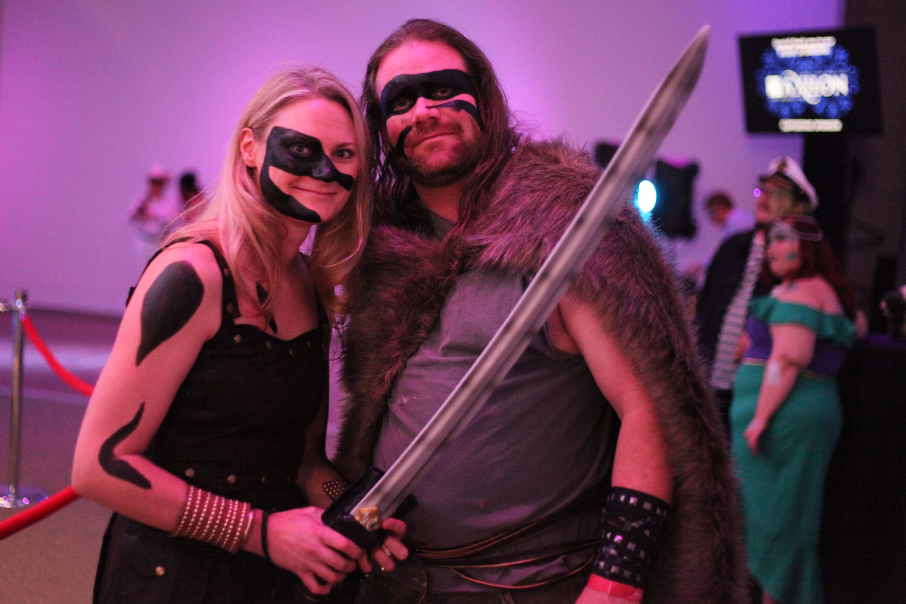 Masquerade at the YAM